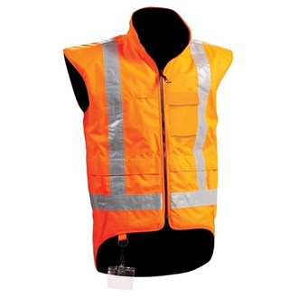 STAMINA FLEECE LINED VEST -  TTMC W17